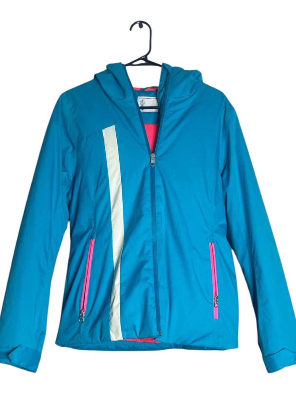 Spyder Girls Ski Jacket Size 10 Hooded Insulated Winter Coat